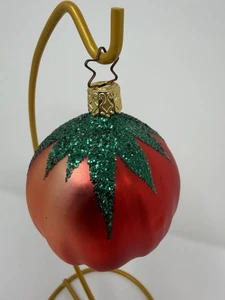Inge-Glas Germany Tomatenglas Christbaumschmuck rot grün - Bild 1 von 4
