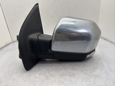 2015-2019 Ford F150 F-150 Espelho Esquerdo LH Driver OEM Ponto Cego Cromado - Imagem 1 de 4
