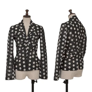 JUNYA WATANABE See-through Dot Print Switching Design Jacket Size S(K-159415) - Picture 1 of 12