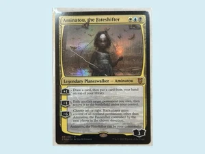 Foil Aminatou, the Fateshifter, Commander 2018, NM, Magic the Gathering MTG - Picture 1 of 1