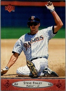 1996 Upper Deck #449 Steve Finley - Picture 1 of 2