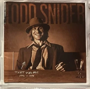 TODD SNIDER BEST OF 1994-1998 CD n a SLEEVE PACKAGE (SEE DESCRIPTION) - Picture 1 of 5