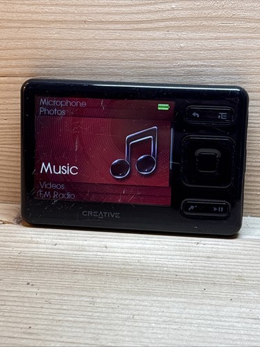 Creative ZEN Black MP3 Portable Media Player FM Radio DVP-FL0001 4GB | eBay
