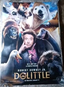 PÓSTER DE PELÍCULA DOLITTLE ROBERT DOWNEY JR 27x40 - Imagen 1 de 3