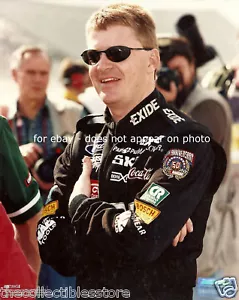 JEFF BURTON EXIDE ROUSH NASCAR WINSTON CUP 8 X 10 PHOTO - Picture 1 of 1