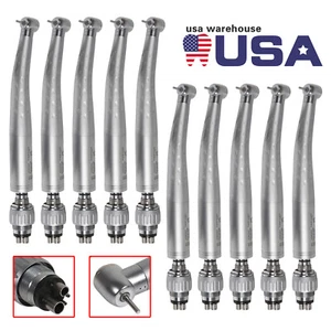 10 KaV Style Dental High Speed Handpiece + 4 Hole Quick Coupler Coupling Swivel - Picture 1 of 24