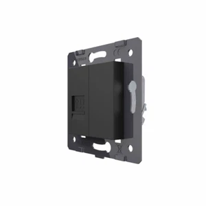 LIVOLO Innenleben RJ45 1fache Netzwerkdose CAT6A LAN Datendose Enddose Schwarz - Bild 1 von 10
