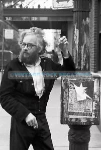Impresión de pigmento profesional Harry Smith Beat Poet Bohemian 28/09/1965 (8,5"x11") fr Neg - Imagen 1 de 1