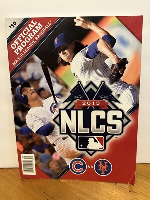 New York Mets 2015 NLCS Official Program Vs. Chicago Cubs Good Condition - Image 1 of 2