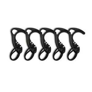 Gear Hook schwarz 5er Pack — leicht + vielseitig S Haken für Rucksäcke und Clo... - Bild 1 von 6