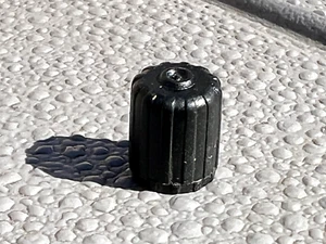1X GENUINE TESLA MODEL 3 TYRE VALVE DUST CAP COVER - Picture 1 of 12
