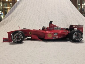 F2000 Rubens Barrichello Red Ferrari 1:18 Hot Wheels Racing Tobacco Livery *READ - Picture 1 of 5