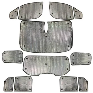 Reversible Thermal Blinds Ford Tourneo Connect Full Set 2013-Date Sun Shade - Picture 1 of 1