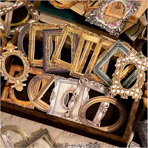 180Pcs Scrapbook Embellishments Window Frame for Scrapbooking Supplies, Vintage - Picture 1 of 12