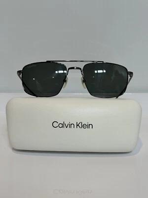 NUEVO EN CAJA Gafas de sol Calvin Klein CK22111TS 014 ligeras Gunmetal Titanio 56 mm Foto 1 de 4