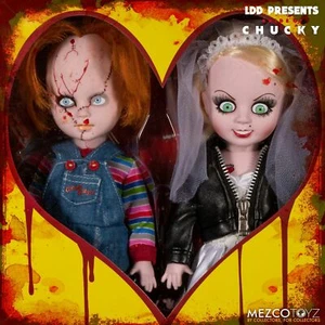 Mezco Toys Living Dead Doll Bride of Chucky Tiffany Dolls 2 Child's Play Set 10" - Picture 1 of 7