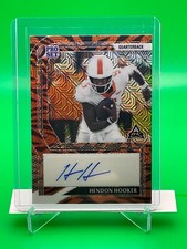 2022 Pro Set Leaf RC Rookie Orange Crystal Hendon Hooker Tenn Vols #PSB-HH1 3/5