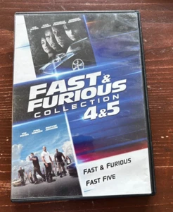 Fast & Furious Collection 4 & 5 - DVD - Very Good - Vin Diesel, Paul Walker - Imagen 1 de 2