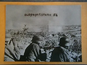 Photo guerre 39-45 nid de mitrailleuse Allemand - Imagen 1 de 2