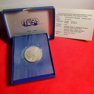 1986-D STATUE OF LIBERTY HALF DOLLAR COMMEMORATIVE COIN *647* - Picture 1 of 7