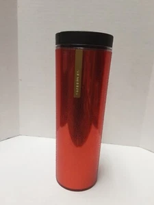 Starbucks 2013 Orange Sparkle Glitter, Textured Travel Tumbler 16 OZ - Picture 1 of 3