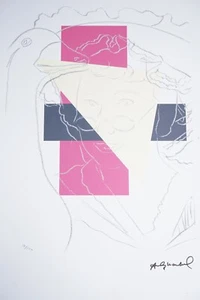 Andy Warhol Lithographie 57x38, 3D/ Nassstempel, limitiert, signiert - Bild 1 von 7