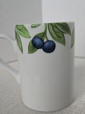 Williams Sonoma Berry Collection Blueberry Coffee Mug  VTG Made in Japan  10 oz.