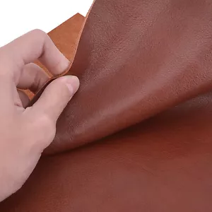 1.6mm Thick Full Vegetable Tanned Cowhide Naturally Textured Leather Pieces - Bild 1 von 28