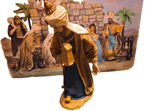 Kirkland Signature Nativity Set Wise Man #3 Figurine Only Retired #224739 Rare - Picture 1 of 6