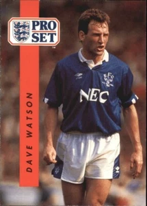 1990-91 Pro Set England #75 Dave Watson - Picture 1 of 2