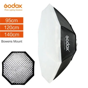 US Godox 95cm/120cm/140cm Studio Bowens Octagon Softbox For Strobe Flash Light - Picture 1 of 12