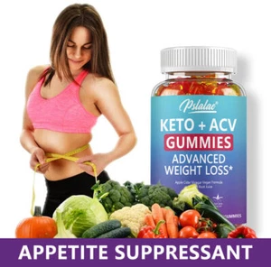 Keto + ACV Gummies 1000mg - Suppress Appetite, Cleanse and Detox, Weight Loss - Picture 1 of 11