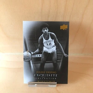 2011-12 Upper Deck Basketball Exquisite Collection Julius Erving Minute Men /99 - Picture 1 of 4