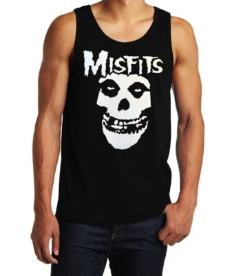 Misfits Punk Rock Band Black Tank Top (Various Colors) - Image 1 of 4