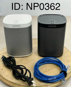 SONOS PLAY:1 COMPACT WIRELESS SPEAKER BLACK / WHITE *QTY - Picture 1 of 4