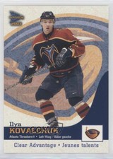2002-03 Pacific Prism Platinum McDonald's Clear Advantage Ilya Kovalchuk #2