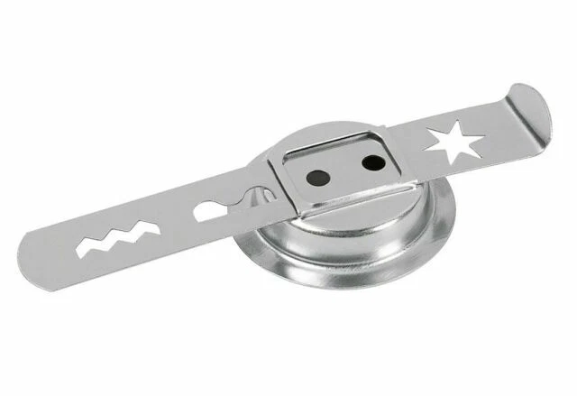 Westmark Spritzgebäckvorsatz für Fleischwolf - Silber, Gr. 5