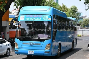 Bus Foto 12x8 - Hyundai Universe Xpress - Bild 1 von 2
