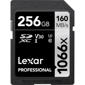 Lexar Professional  256GB UHS-I 1066X 160MB/s SDXC Memory Card -UK - Picture 1 of 4