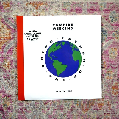 Vampire Weekend Father Of The Bride 2LP Columbia 19075943711 Orange Vinyl 180g - Image 1 of 2