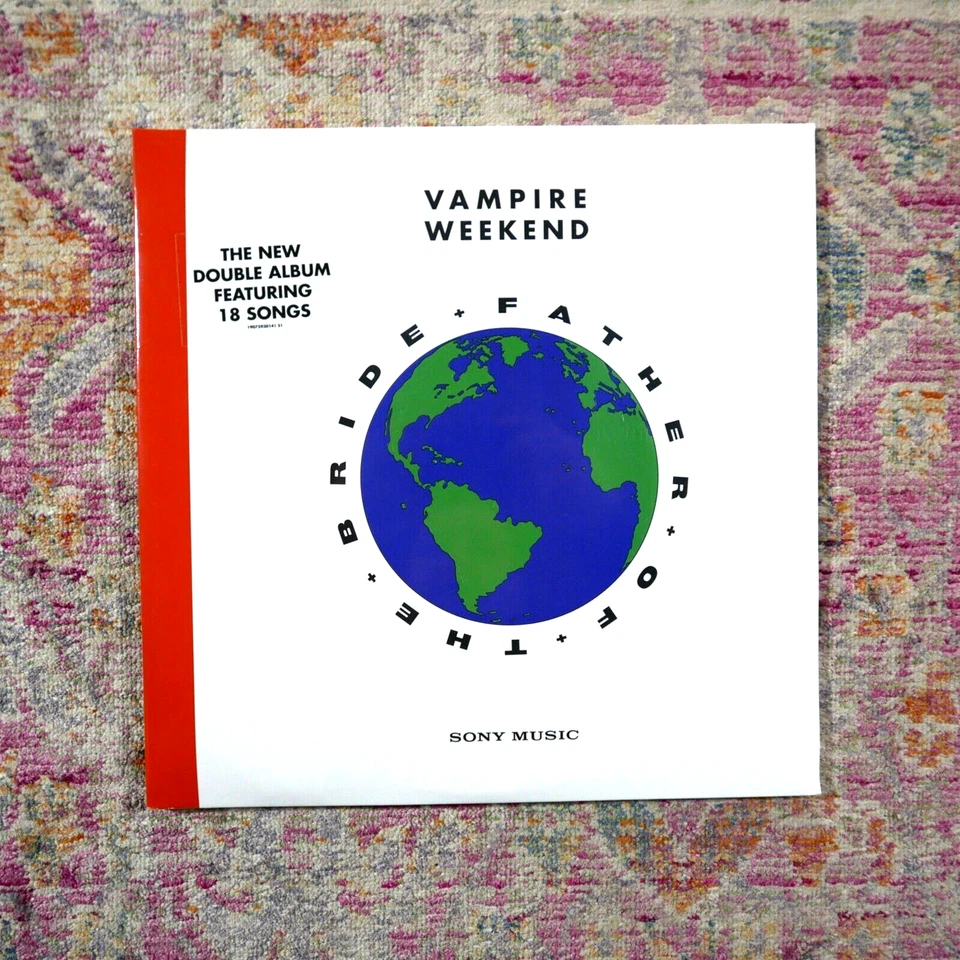 Vampire Weekend Father Of The Bride 2LP Columbia 19075943711 Orange Vinyl 180g - Image 1 of 2