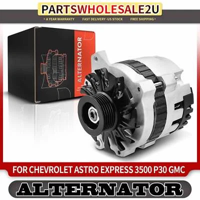 Novo alternador para Chevrolet Express 3500 G10 GMC G1500 G2500 Safari 12V CW 6G - Imagem 1 de 4