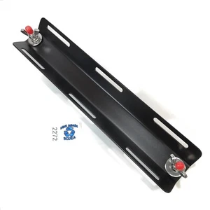 Aluminum Black Single Tank Adapter Scuba Tech Dive Backplate + Hardware 2mm 2272 - Picture 1 of 8