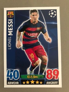 Match Attax 2015-16 n. 251 - Messi Lionel - Barcellona - Imagen 1 de 1
