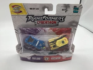 Hasbro 2005 Transformers Cybertron Mini-Con Class Figure PAYLOAD Vs ASCENTOR - Foto 1 di 8