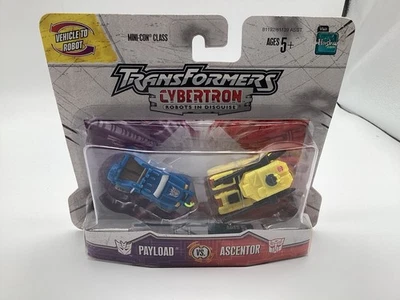 Figura Hasbro 2005 Transformers Cybertron Mini-Con Clase Carga útil Vs ASCENTOR Foto 1 de 4