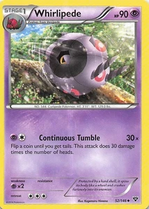 Whirlipede Uncommon XY Base Set 52/146 LP Normal - Bild 1 von 2