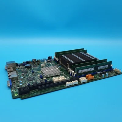 Supermicro X10SRW-F LGA2011 Server Motherboard with Xeon E5-2623 v3 & 32GB DDR4 - Image 1 of 4