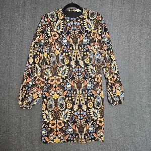 Boden abito donna stampa floreale paisley tg 12 manica a palloncino multicolore - Foto 1 di 12