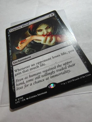 MTG Exquisite Blood 195 The Lost Caverns of Ixalan  - Image 1 of 2